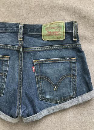 Шикарные шорты с плотного джинса levi’s5 фото