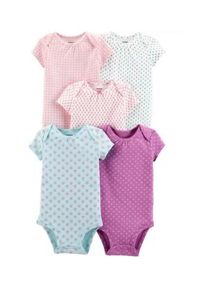 Бодіки з коротким рукавом carters 6м