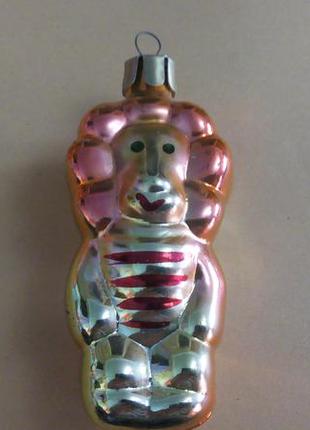 Ёлочная игрушка ссср *лев*