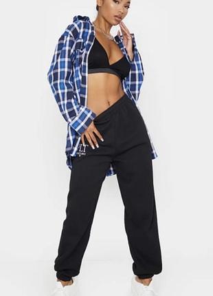 Бра, лиф чёрный prettylittlething, plt