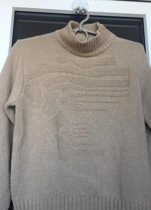 Шерстяной свитер versace (оригинал)🇮🇹2 фото