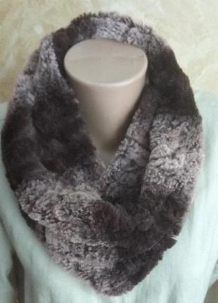 Хомут,штучне хутро,шир.30 см.,довжина 40 см,м'який.