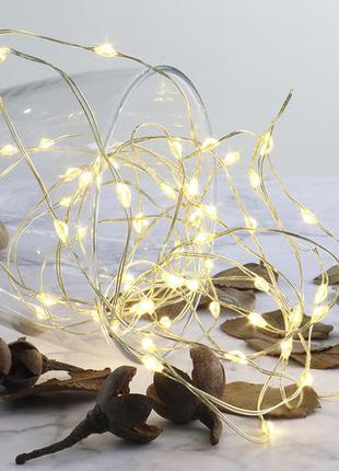 Гирлянда led конский хвост 120 светодиодов 30 см 220v и после доработки от usb