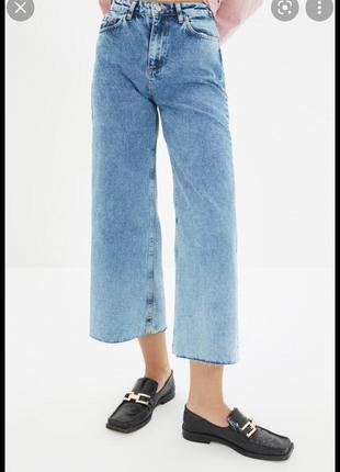 Стильные укорочённые джинсы trendyol4 фото