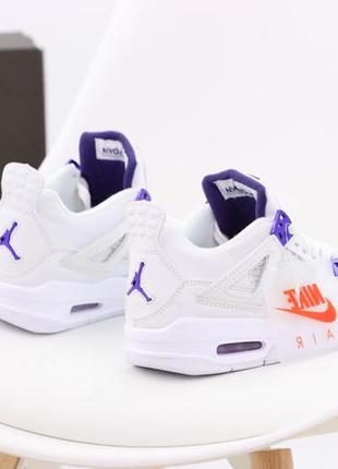 Nike air jordan retro 4 кроссовки демисезон2 фото