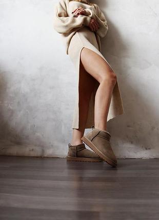 Уги угги ultra mini brown
 уггі