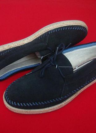 Еспадрільї топсайдеры marks and spenser натур замша 45 розм