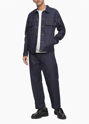 Calvin klein джинсовая куртка ( ck denim jacket ) c америки m,l !! останні !!