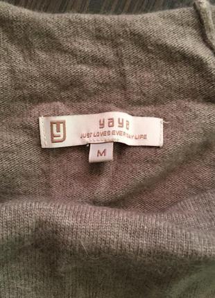 Платье шерстяное yaya 6