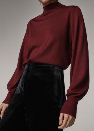 Шерстяной гольф extrafine wool