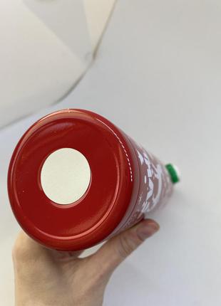 Термос термостакан красный новогодний 500 мл8 фото