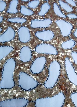 Ткань пайеточная .2 фото