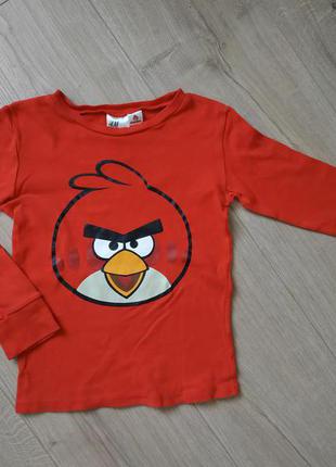 Дитяча кофта/реглан angry birds від h&m