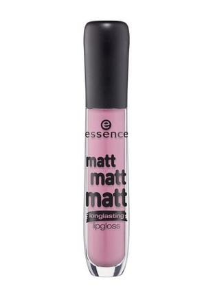 Устойчивая помада essence matt matt