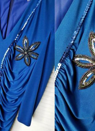 Ошатне міді сукню з тіле ретро електрик вінтаж вінтажну сукню силует із складанням гетсбі 3