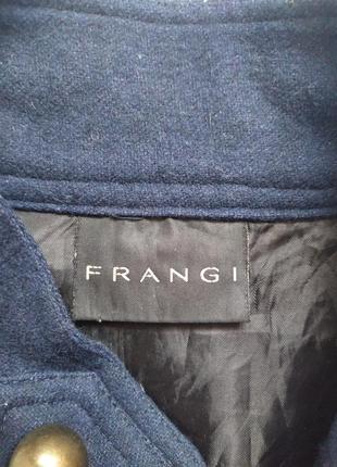 Полупальто, пончо из шерсти, бренд frangi9 фото