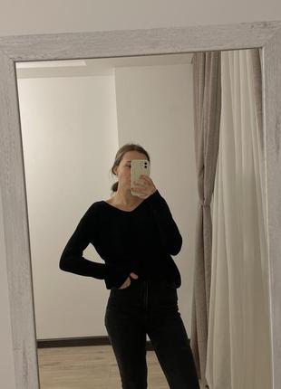Чорний светр orsay