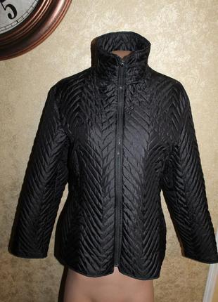 Energy шикарная стеганная куртка длина по спинке -64 см., плечи - 43 см., длина рукава - 59 см., пог