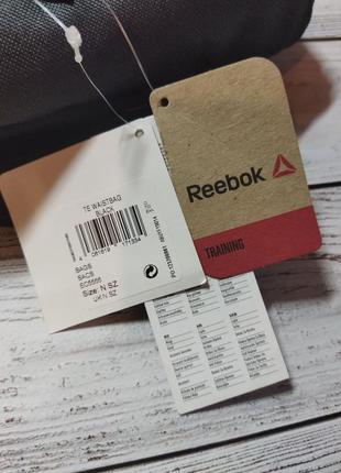 Сумка - бананка reebok через плечі, месенджер7 фото