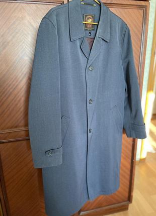 Мужской серый плащ макинтош 54 размер.