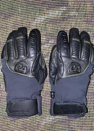 Перчатки ziener ganzenberg gtx gore warm, кожа, оригинал, размер 7,5 (м) unisex