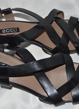 Босоножки кожа ecco размер 39, босоніжки шкіряні
