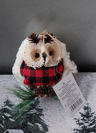 Эксклюзивная новогодняя игрушка dlt совёнок