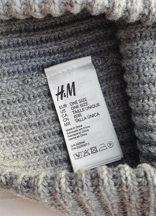 Шапка h&m шерсть one size4 фото