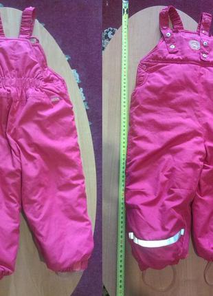 Зимовий костюм (комбінезон) для дівчинки 74 див.( 1 - 2 рік.приблизно)4 фото