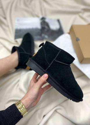 Женские ugg ultra mini ii boot black