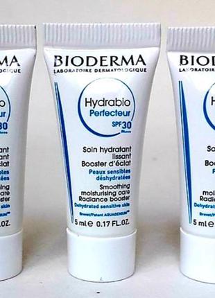 Bioderma hydrabio perfecteur spf 30 увлажняющее разглаживающее средство "активатор кожи" с спф 30,2 фото