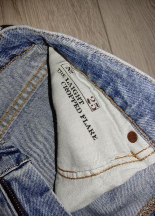 Укороченные джинсы с завышенной талией polo ralph lauren10 фото