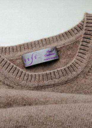 Кашемировый свитер pure cashmere, 100% кашемир, р. м, s,xs,8,10,122 фото