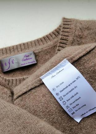 Кашемировый свитер pure cashmere, 100% кашемир, р. м, s,xs,8,10,125 фото