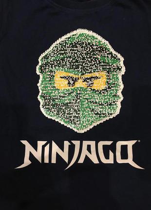 Футболка h&m ninjago на 6/8 лет.8 фото