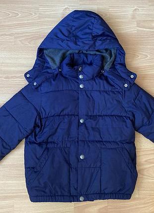 Зимняя куртка gap, р.116/122