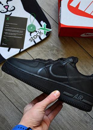 Nike air force 1 react black new new new!!!