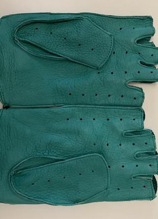 Перчатки кожаные автомобильные alpa gloves3 фото