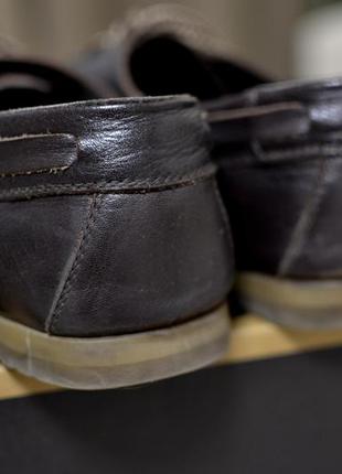 Мужские кожаные туфли, ботинки, кожа3 фото
