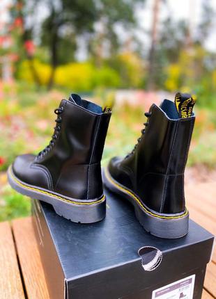 Женские ботинки dr. martens 1460 bex classic термо скидка sale | жіночі черевики чорні знижка2 фото