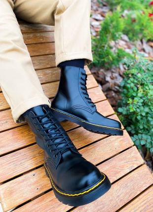 Женские ботинки dr. martens 1460 bex classic термо скидка sale | жіночі черевики чорні знижка4 фото
