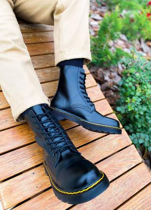 Женские ботинки dr. martens 1460 bex classic термо скидка sale | жіночі черевики чорні знижка10 фото