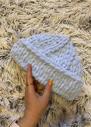 Зефирная шапочка на зиму