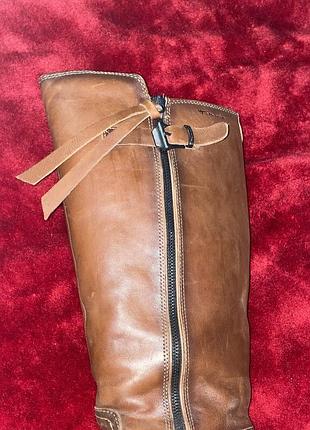 Шкіряні чоботи зимові tamaris