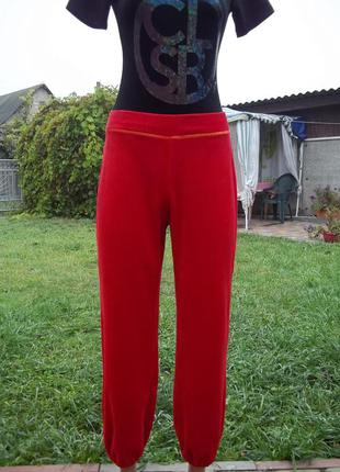 ( s - 44 р на рост 158 / 160 см ) велюровые спортивные штаны женские1 фото