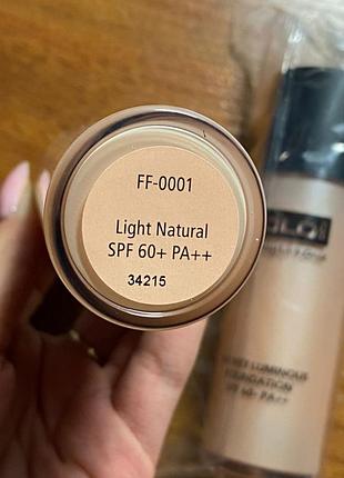Тональный крем с легким мерцающим финишем yolo velvet luminous foundation spf60+ pa++ 30 ml