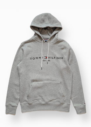 Худи tommy hilfiger signature logo hoodie, размер m оригинал оригінал original хит сезона!10 фото