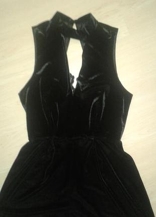 Святковий оксамитовий комбінезон на 12-16 років.