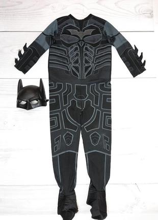 Карнавальный костюм с маской бетмен. 7-8 лет