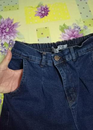 Модні щільні джинси мом3 фото